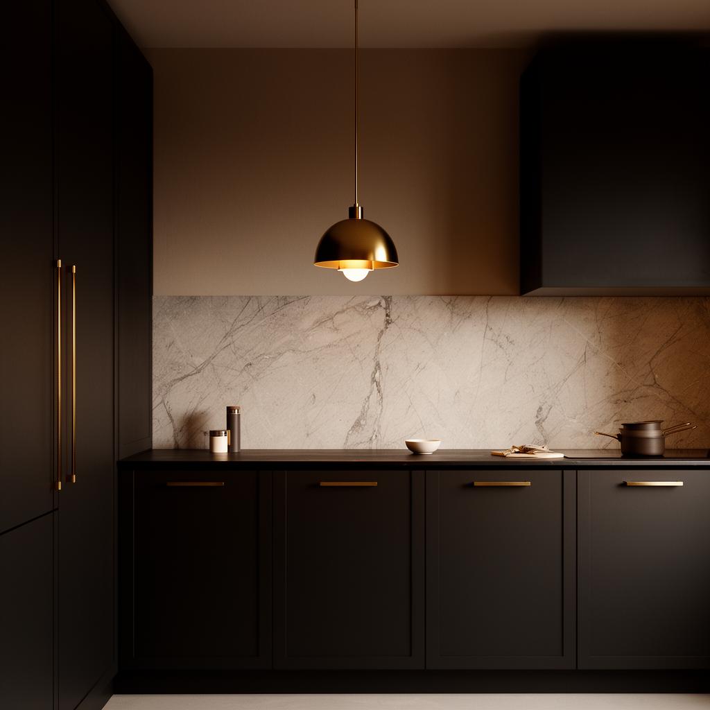 Detalle de cocina premium